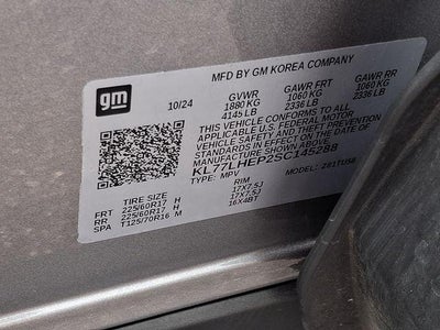 2025 Chevrolet Trax LT