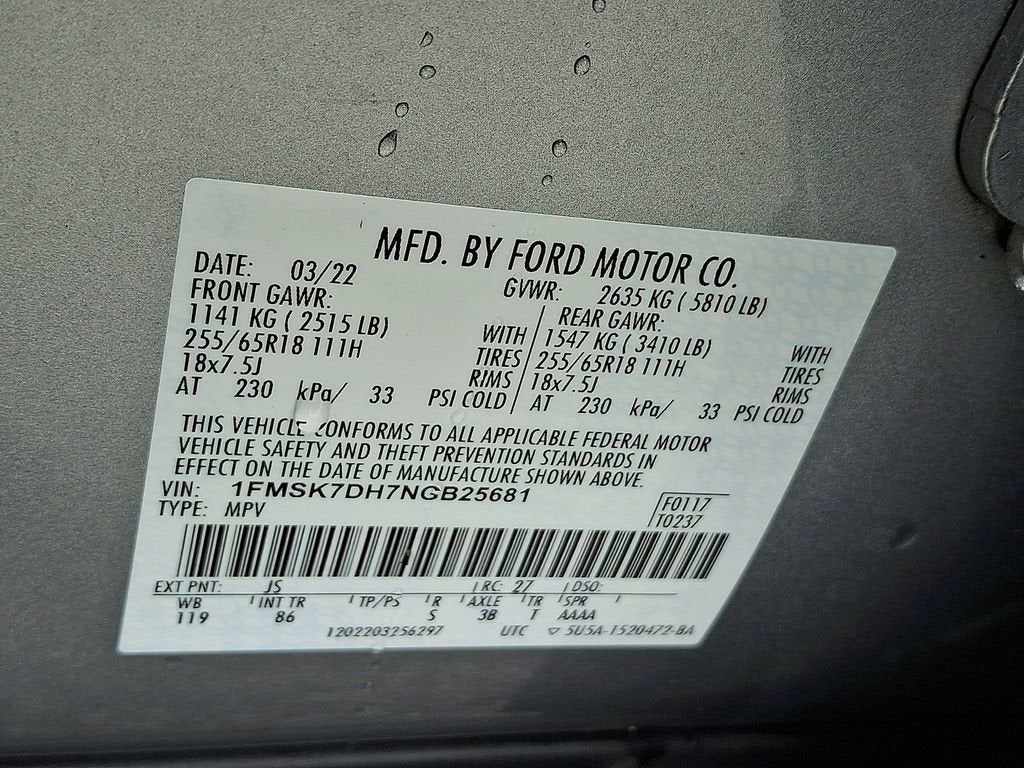 2022 Ford Explorer XLT