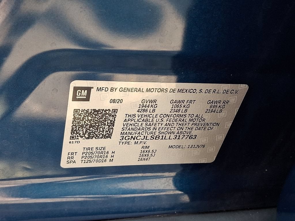 2020 Chevrolet Trax LT