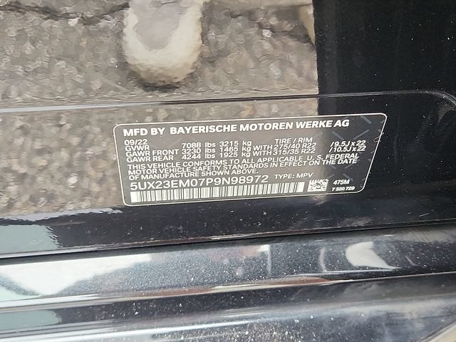 2023 BMW X7 xDrive40i