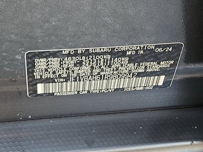 2024 Subaru WRX Premium