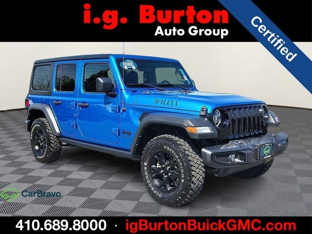 2022 Jeep Wrangler Unlimited Willys