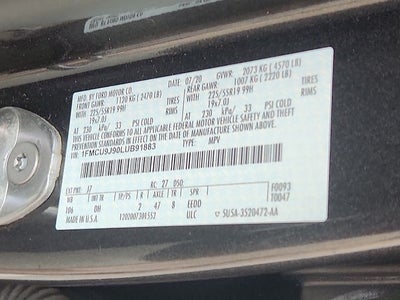 2020 Ford Escape Titanium