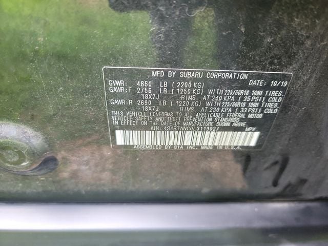 2020 Subaru Outback Limited