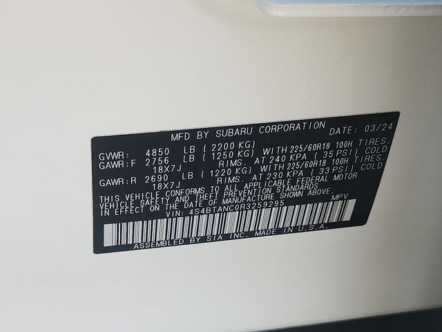2024 Subaru Outback Limited