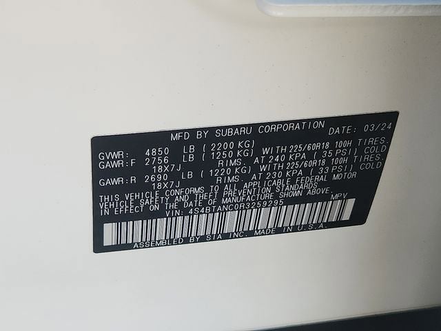 2024 Subaru Outback Limited