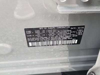 2026 Subaru Forester Premium Hybrid