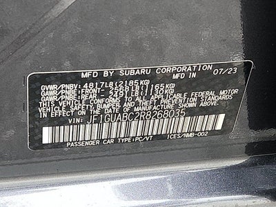 2024 Subaru Impreza Base