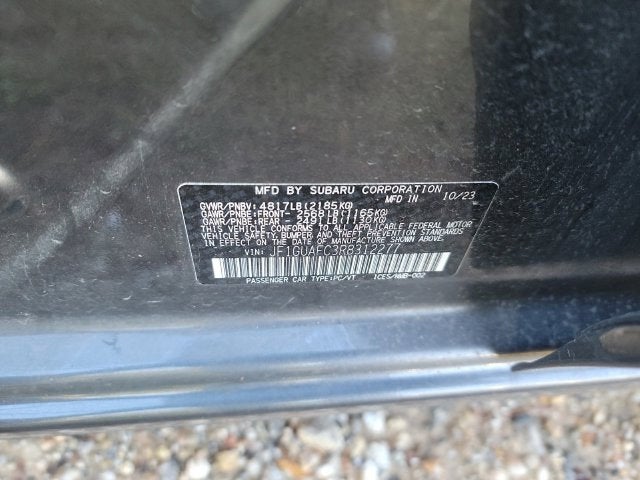 2024 Subaru Impreza Sport