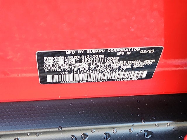 2023 Subaru WRX Premium