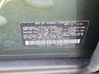 2026 Subaru Outback Premium