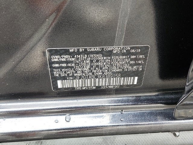 2019 Subaru Crosstrek 2.0i