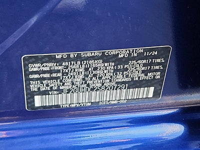 2025 Subaru Crosstrek Premium