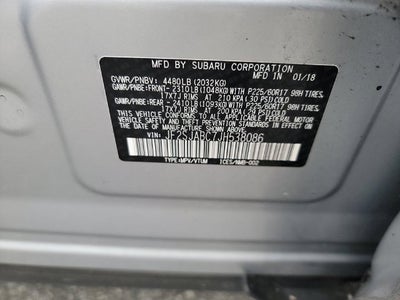 2018 Subaru Forester 2.5i