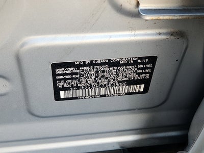 2018 Subaru Forester 2.5i
