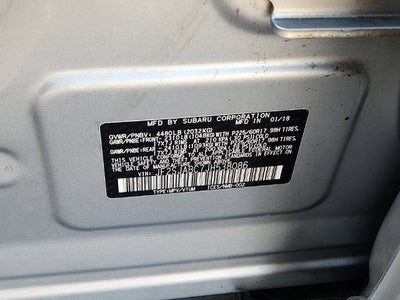 2018 Subaru Forester 2.5i