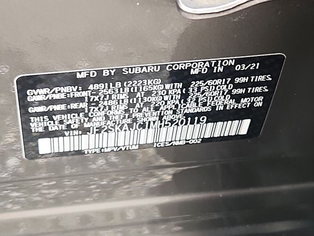 2021 Subaru Forester Premium