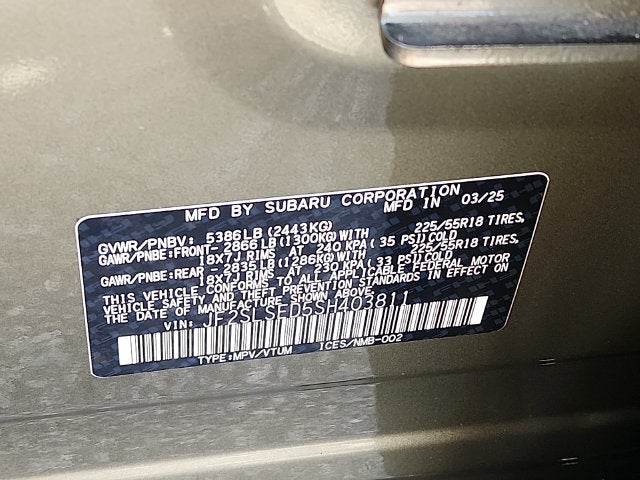 2025 Subaru Forester Hybrid Premium