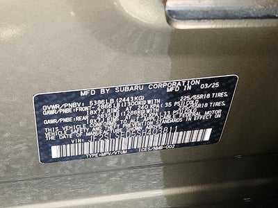 2025 Subaru Forester Hybrid Premium