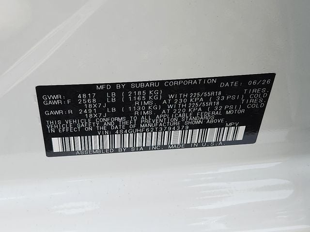 2026 Subaru CROSSTREK Sport