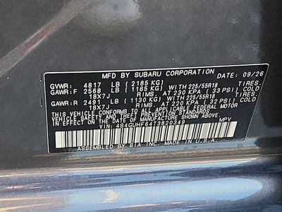 2026 Subaru CROSSTREK Sport