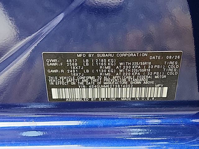 2026 Subaru CROSSTREK Limited