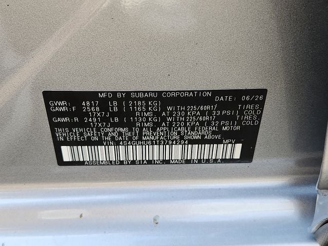 2026 Subaru CROSSTREK Wilderness