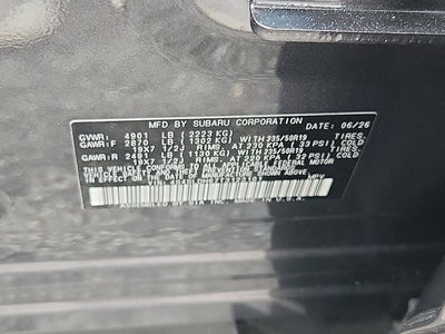 2026 Subaru FORESTER Sport Onyx Edition