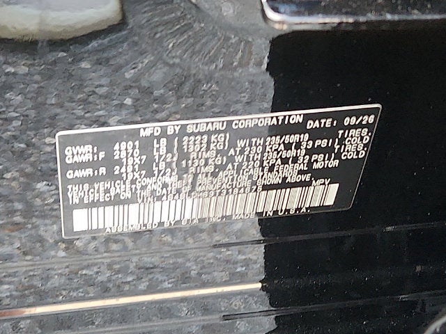 2026 Subaru FORESTER Sport Onyx Edition