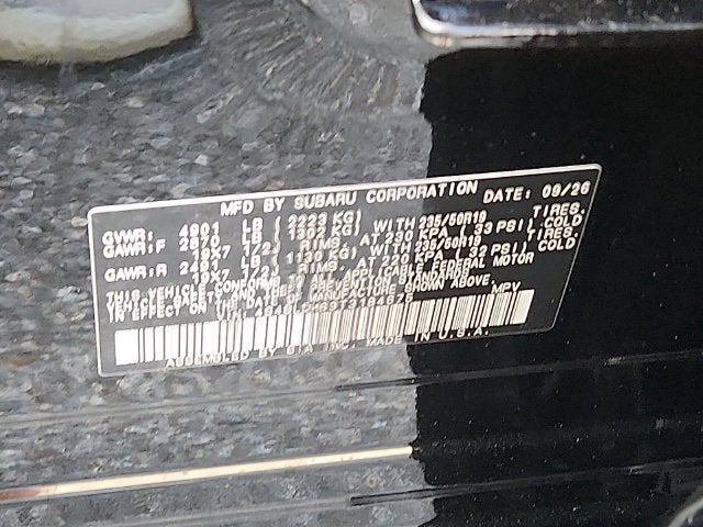 2026 Subaru FORESTER Sport Onyx Edition