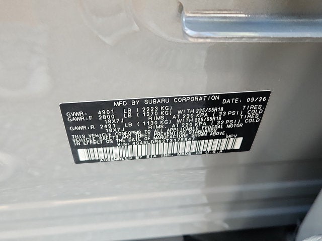 2026 Subaru FORESTER Limited