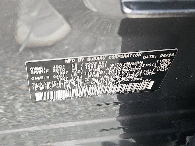 2026 Subaru FORESTER Touring