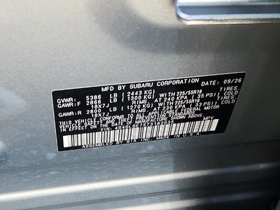 2026 Subaru FORESTER Premium Hybrid