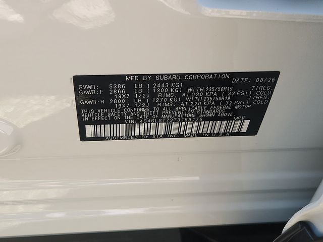 2026 Subaru FORESTER Touring Hybrid