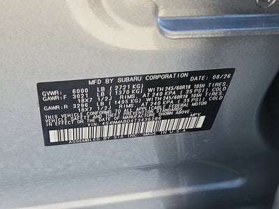 2026 Subaru ASCENT Premium 7-Passenger