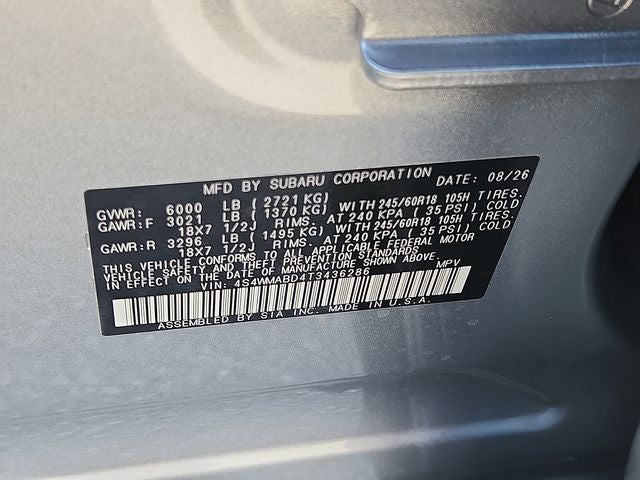 2026 Subaru ASCENT Premium 7-Passenger