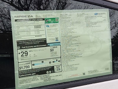 2026 Subaru IMPREZA Sport