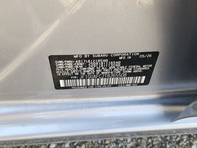 2026 Subaru IMPREZA Sport