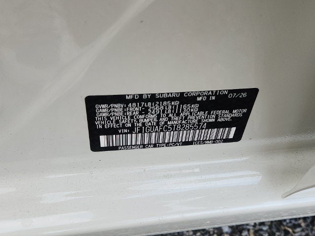 2026 Subaru IMPREZA Sport