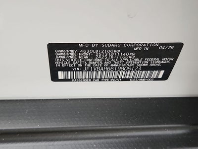 2026 Subaru WRX Premium
