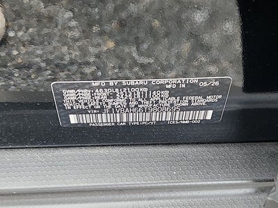 2026 Subaru WRX Premium