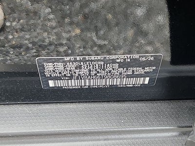 2026 Subaru WRX Premium