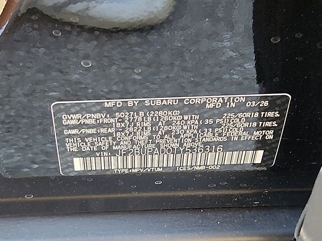 2026 Subaru OUTBACK Premium