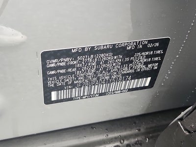 2026 Subaru OUTBACK Premium