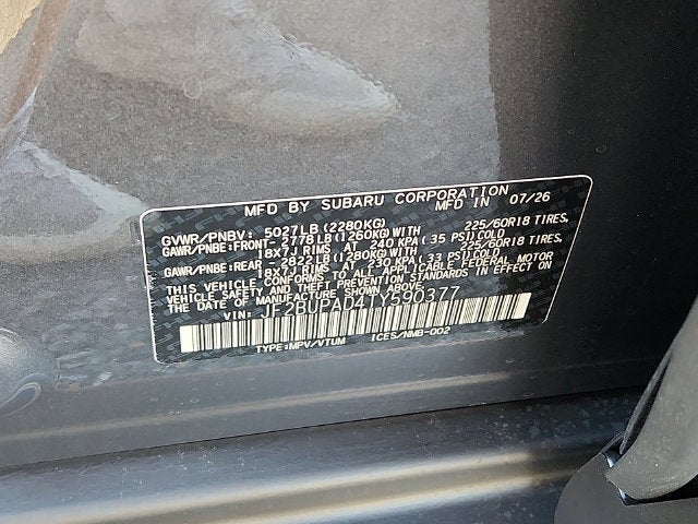 2026 Subaru OUTBACK Premium