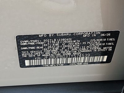 2026 Subaru OUTBACK Premium
