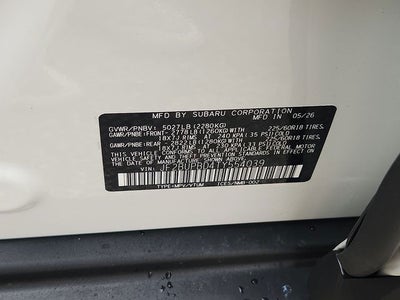 2026 Subaru OUTBACK Premium