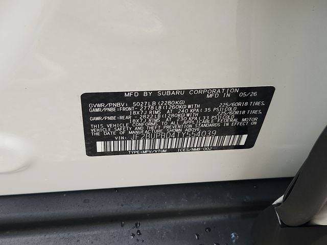 2026 Subaru OUTBACK Premium