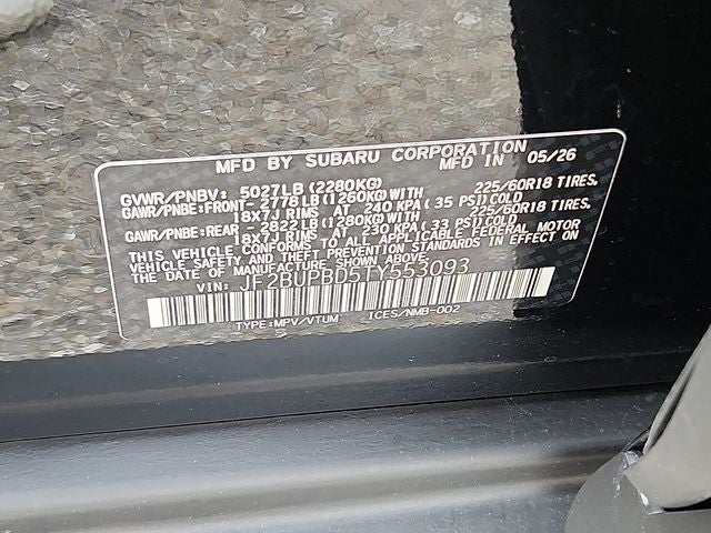 2026 Subaru OUTBACK Premium
