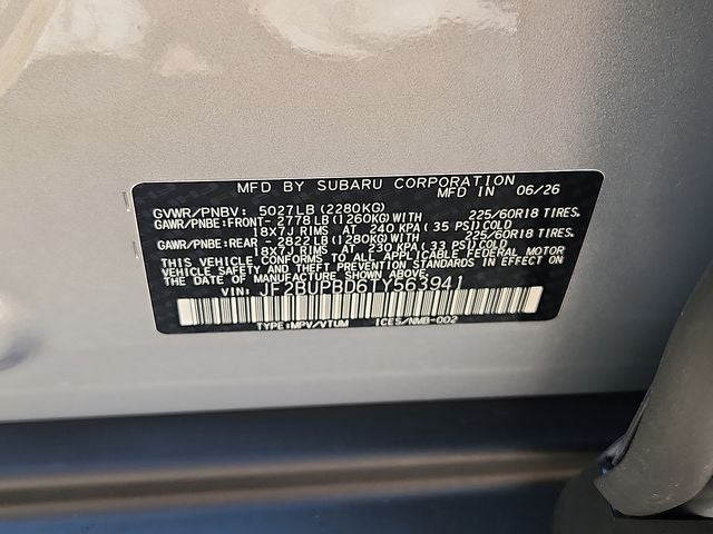 2026 Subaru Outback 18